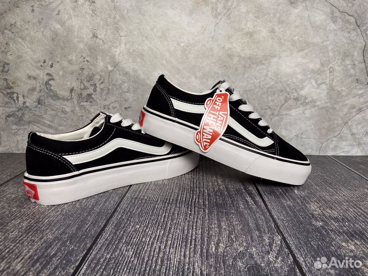 Кеды vans на платформе