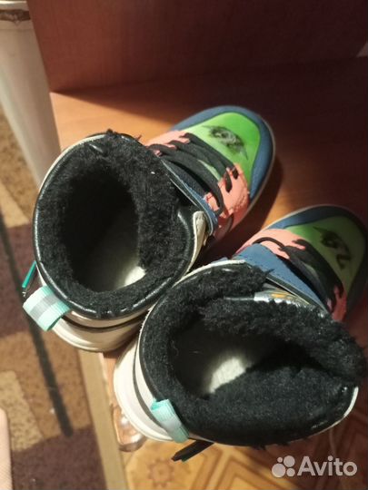 Полуботинки утеплённые для мальчика