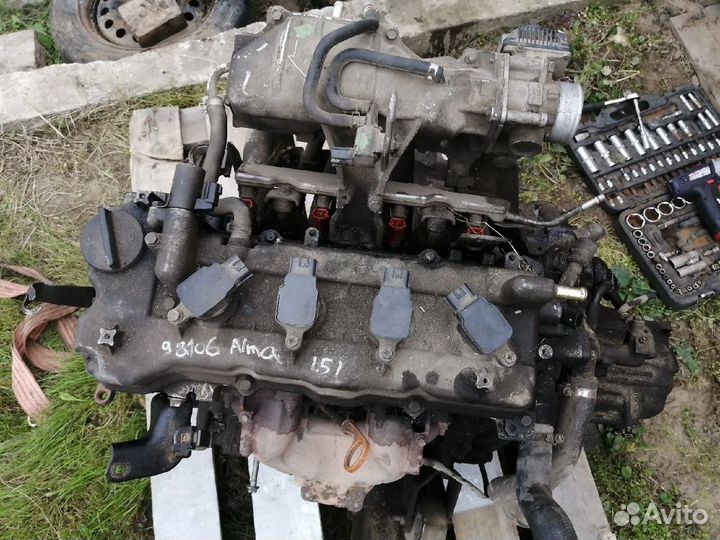 Двигатель nissan almera n16