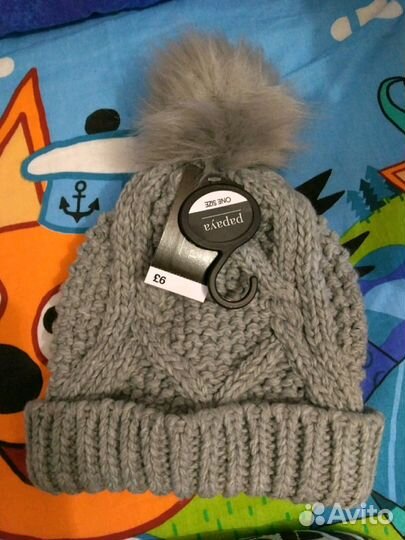 Зимняя шапка женская