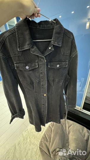 Джинсовое платье