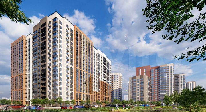 Квартира-студия, 24,7 м², 13/17 эт.