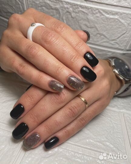 Маникюр с покрытием гель лак