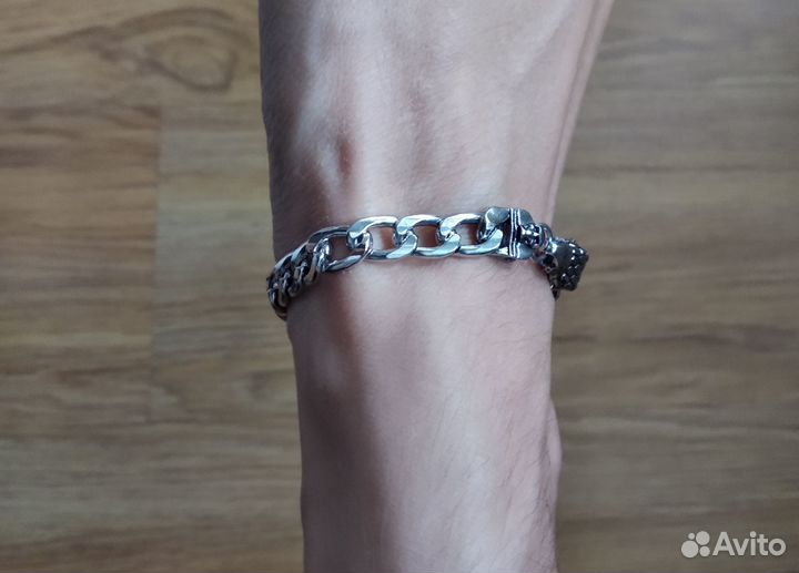 Браслет с головой змеи