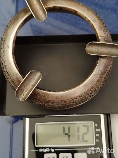 Пепельница Вьетнам серебро