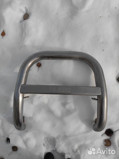 Кенгурятник на mitsubishi pajero