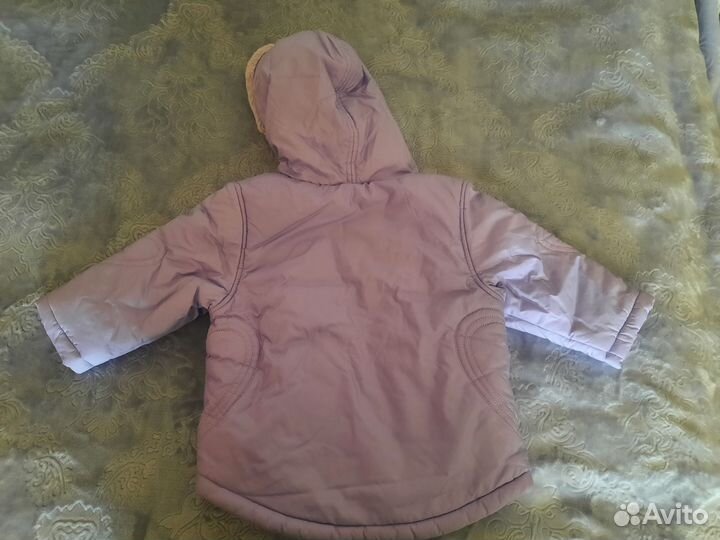 Куртка зимняя 86см для девочки