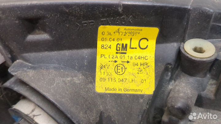 Фара (передняя) левая Opel Corsa C