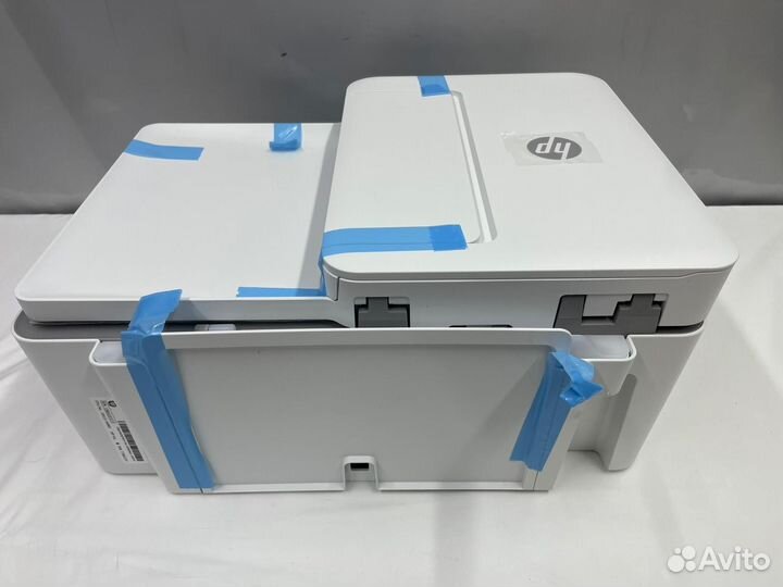 Мфу струйное HP DeskJet Plus 4120, цветн., A4, бел
