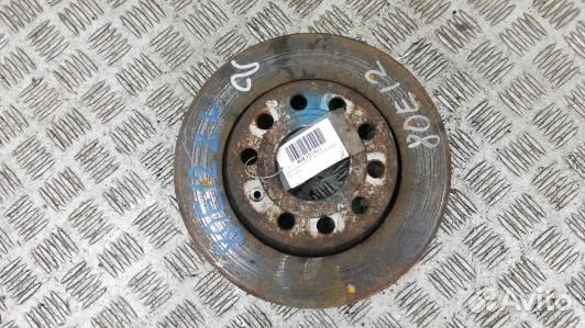 Диск тормозной задний skoda superb 2 (80E12LR02)