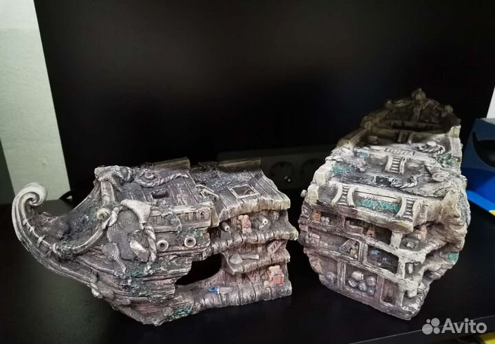 Корабль в аквариум