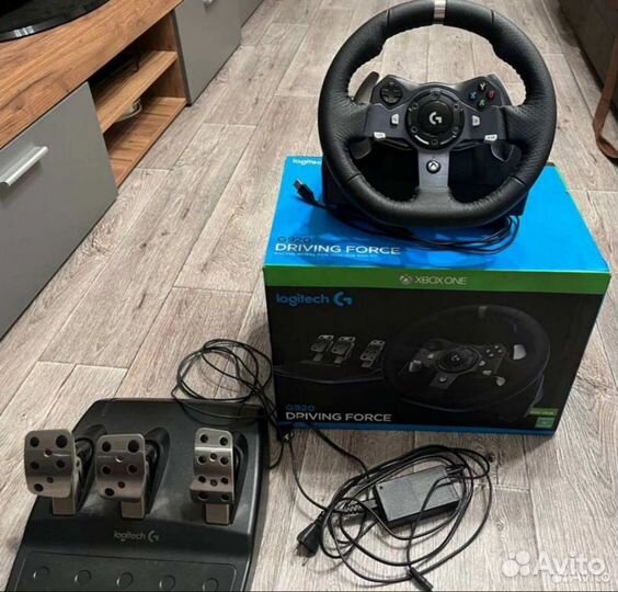 Игровой руль logitech g920