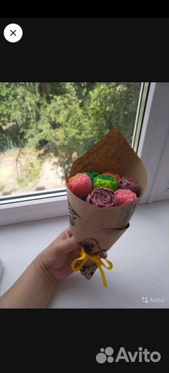 Мыльный букет