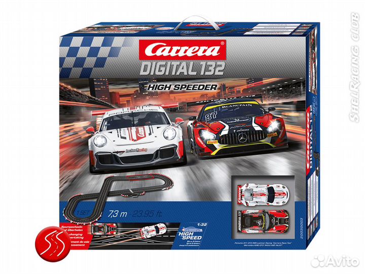 Автотрек Carrera Digital 132 High Speed