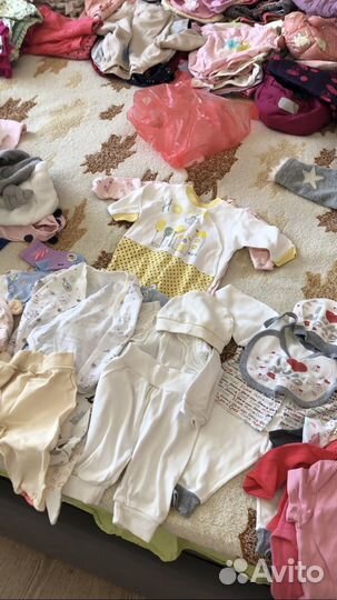 Коробка с вещами для девочки от 0 до 1.5