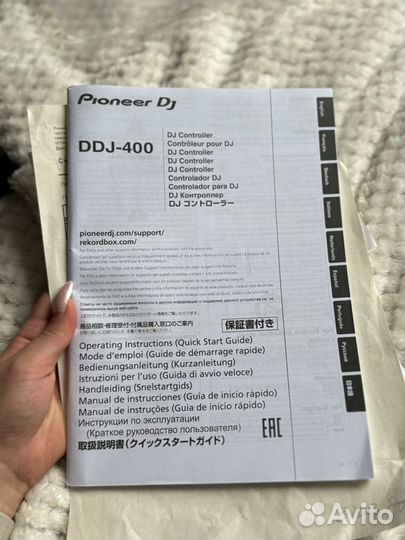 Dj контролер pioneer DDJ-400