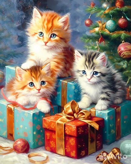 Алмазная мозаика готовая работа