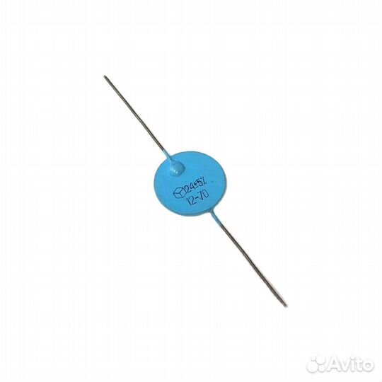 1 шт Конденсатор керамический 24 пФ СССР