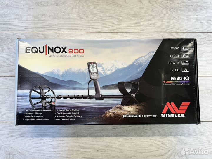 Металлоискатель Minelab equinox 800