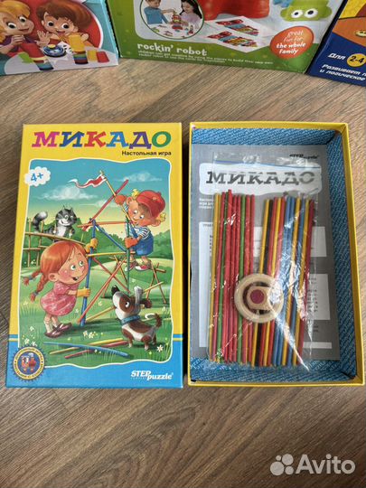 Детские настольные игры, лото