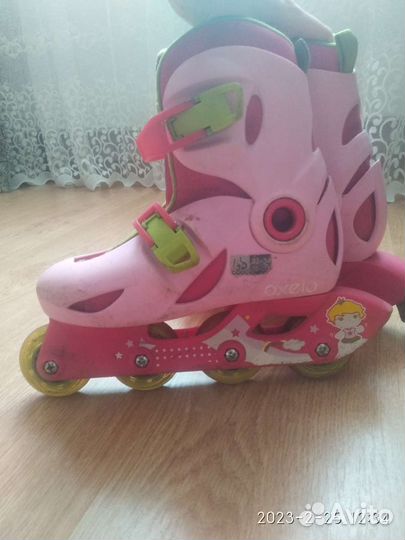 Роликовые коньки детские раздвижные