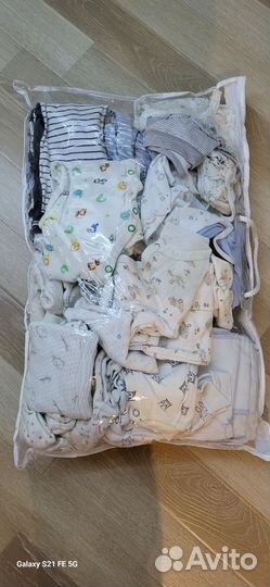 Детский вещи размер от 56р до82р 2 пакет