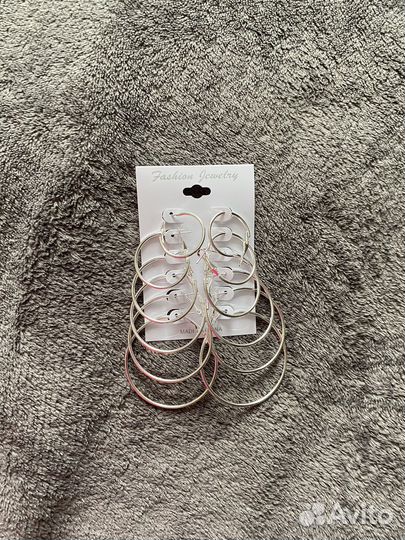 Серьги набор