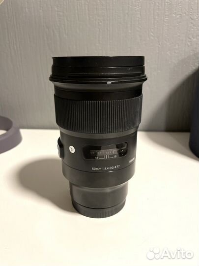 Объектив sigma art 50 mm sony e-mounte