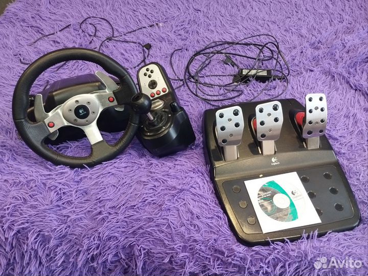 Игровой руль logitech g25 900градусов