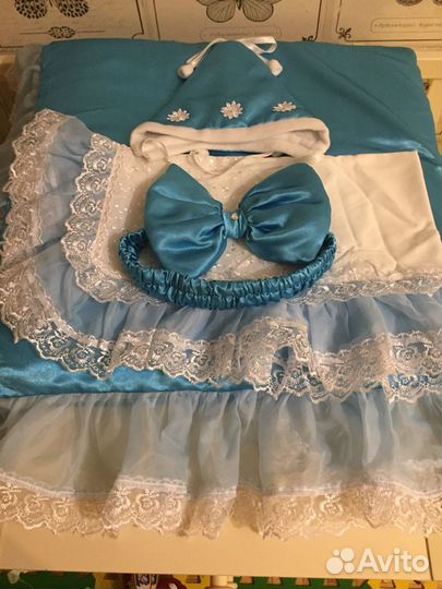 Конверт-одеяло на выписку из роддома