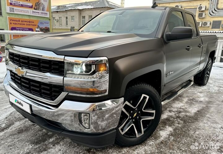 Chevrolet Silverado 5.3 AT, 2017, 118 700 км