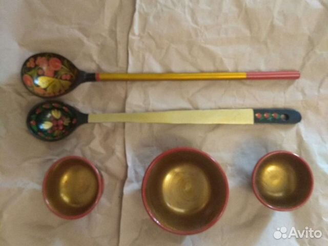 Деревянная посуда, хохлома, СССР