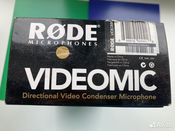 Rode Videomic Directional Video Condenser Micropho