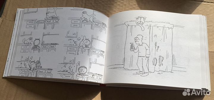 Книга комикс кот саймона simon’s cat