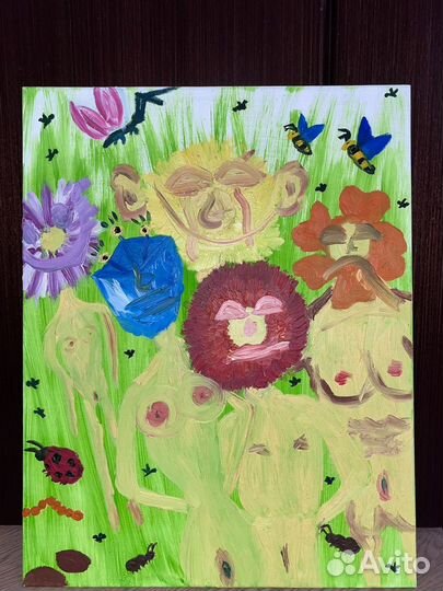 Картина маслом на холсте