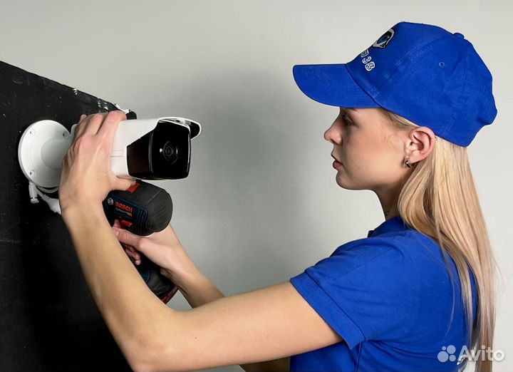 Комплект видеонаблюдения уличный