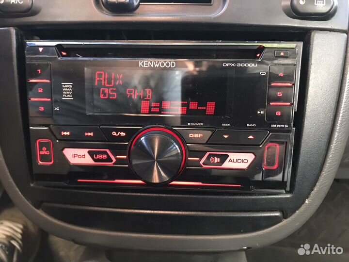 Автомагнитола Kenwood dpx-3000u bluetooth 2 din