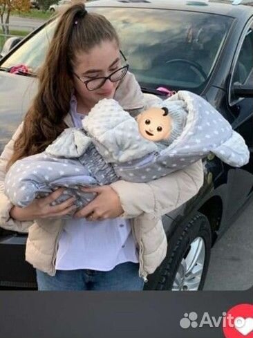 Конверт на выписку осень-весна