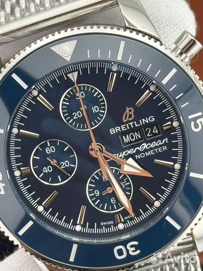 Часы Breitling SuperOcean Chronograph Blue Dial