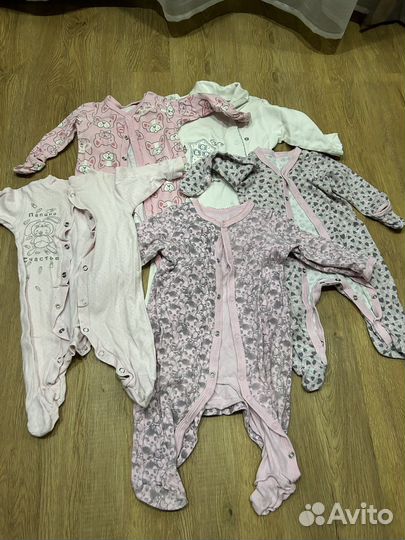 Слипы на девочку 62-68