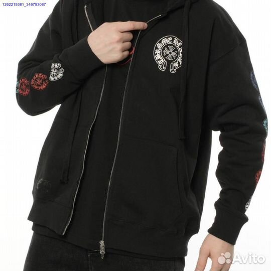 Зип худи Chrome Hearts эксклюзив (Арт.16250)