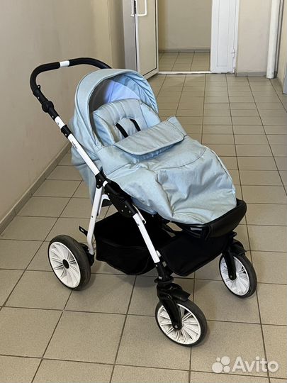 Коляска 3 в 1 индиго indogo