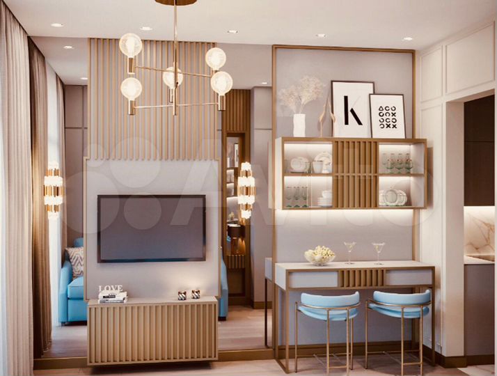 Апартаменты-студия, 21 м², 2/8 эт.