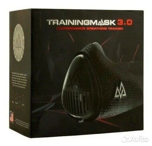 Тренировочная маска Training Mask 3.0 Чёрная