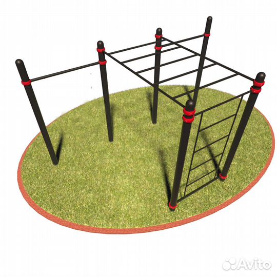 T-030 Турники, рукоход, шведская стенка D76 плас