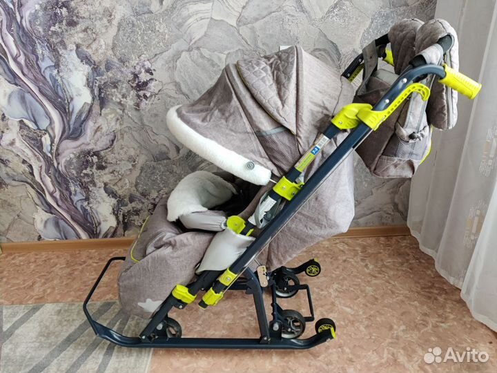 Санки-коляска Nika 7-3