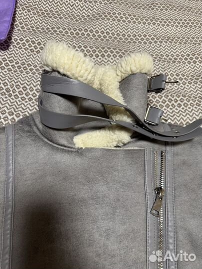 Дубленка женская авиатор