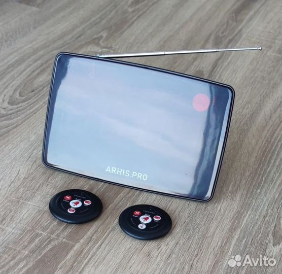 Табло вызова официанта руссифицировано и кнопки