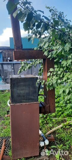 Котел яик газ/дрова
