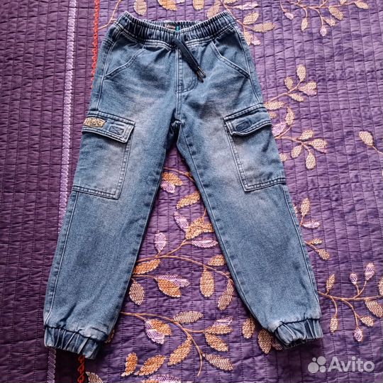Джинсы на мальчика 110 116